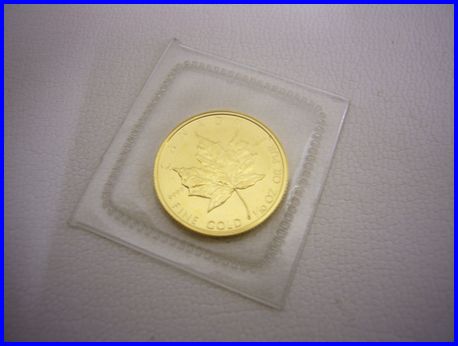 金貨 メイプルリーフ 3.1g