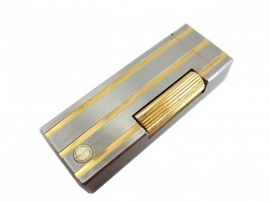 着火OK☆Dunhill×RoyKing ダンヒル＆ロイキング ライター 18K 推して 