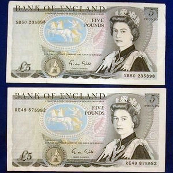 イギリス紙幣 旧紙幣 - コレクション